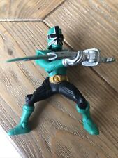 Power Rangers Samurai Green Fixed Position Figurine/Cake Topper 3.5” VGC