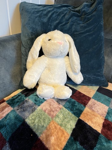 White easter bunny soft toy - easter,