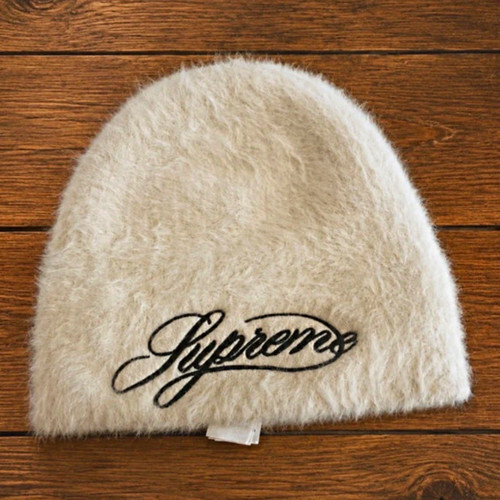 Supreme white beanie - supreme,