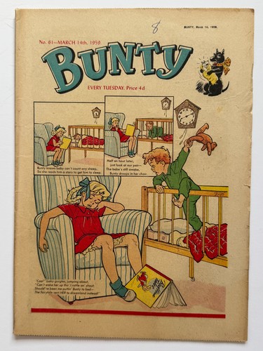 Bunty comic mar 7 - 7, 1959