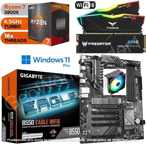 Amd ryzen 3800x 16gb ram - 7,