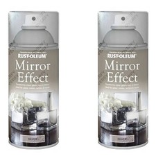 2x Rust-Oleum Silver Mirror