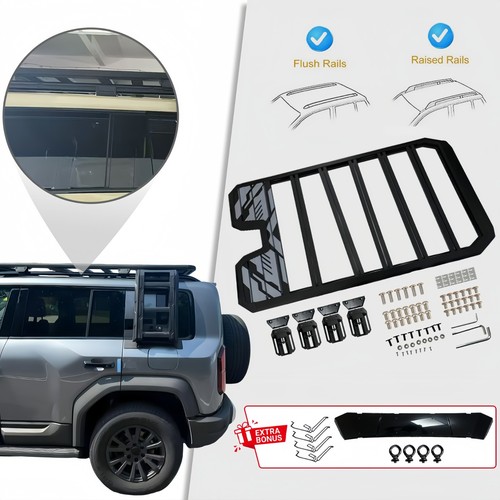 Expedition tapered roof - tapered, rack