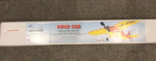 Piper Cub flying scale rubber powered model 1/12th scale