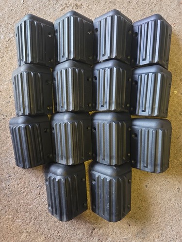 Black plastic speaker cabinet - black,