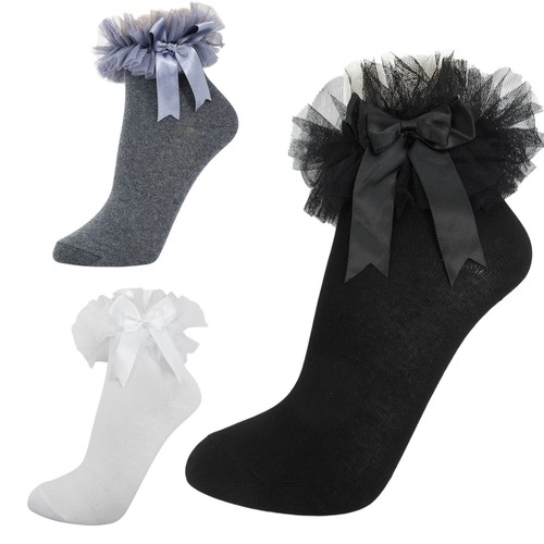 Tutu lace school socks womens - lace,