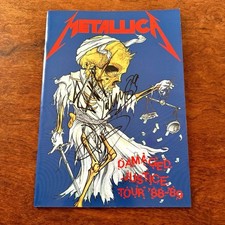 Metallica 1989 tour pamphlet