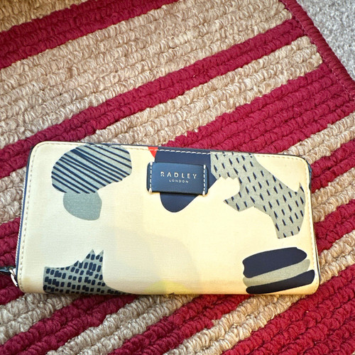 Radley london cream zip around - radley, zip-around