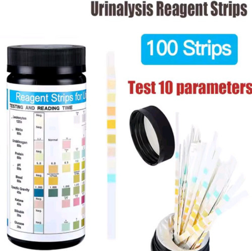 100 strips urine test - 100, 10