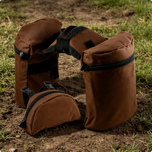 Horse saddle bag set - horse,