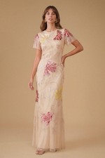 Oasis Multi Maxi Dress Womens