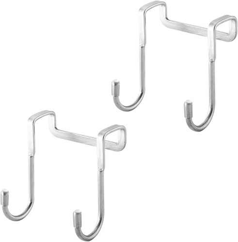 2pcs over door storage hooks - 2pcs,