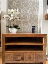 Solid Mango Wood TV Unit