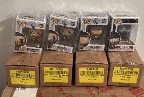 Funko pop vinyl mortal kombat - funko,