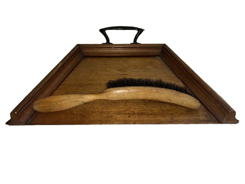 Vintage wooden butlers crumb - wooden,