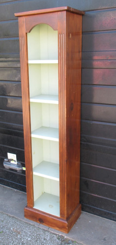Tier bookcase chunky solid - bookcase,