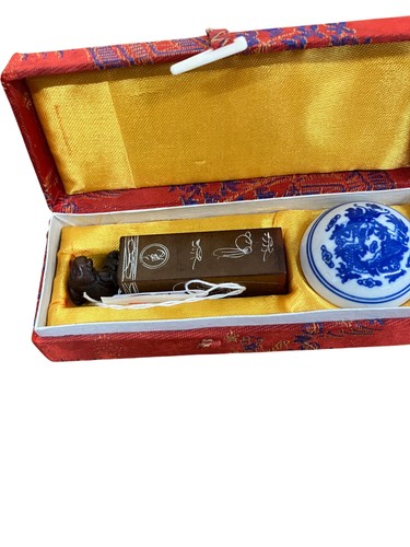 Chinese calligraphy seal set - chinese,