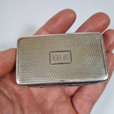 Antique Silver Snuff Box