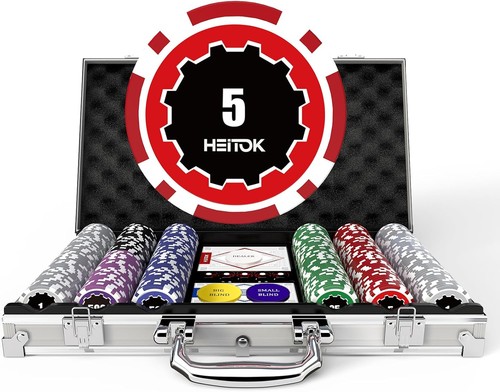 300 piece numbered poker - numbered, chip