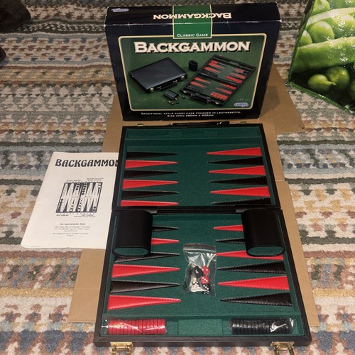 Gibsons backgammon set black - gibsons,