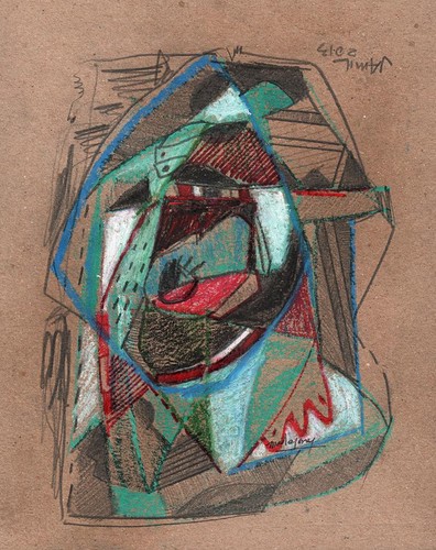 Abstract study the style of - abstract,