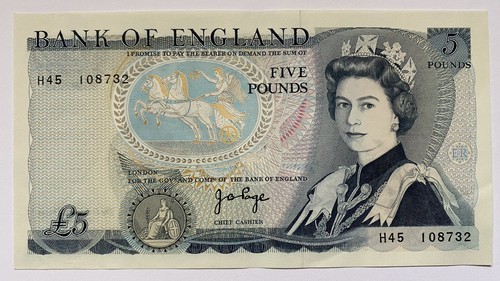 Bank england 5 banknote - england, £5