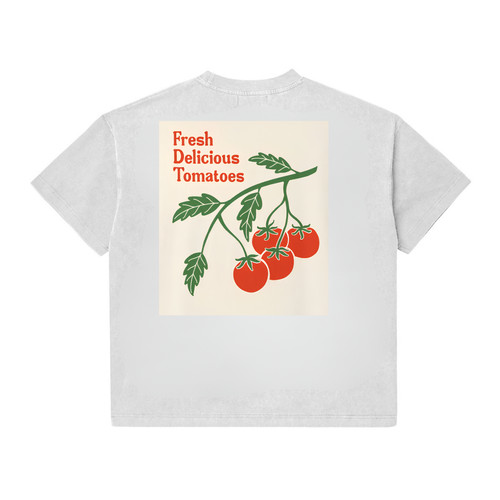 Garden tomato graphic shirt - tomato, t-shirt