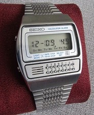 Vintage Seiko Calculator C359 5000 Digital Watch 