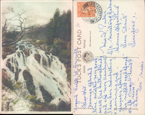 Swallow falls betws coed - y,