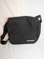 QuikSilver Satchel/Messenger Black Bag Y2K