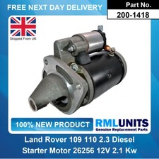 Starter Motor For Land Rover