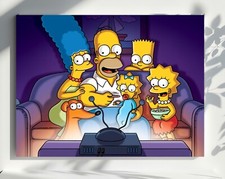 The Simpsons Aluminium Poster