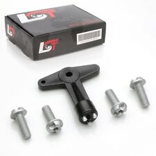 1 Wheel Center Cap Key with 4 Screws Set for FORD ESCORT VII 7 M8 x 1.25