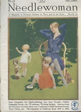 THE NEEDLEWOMAN MAGAZINE July 1928.  Condition VG+