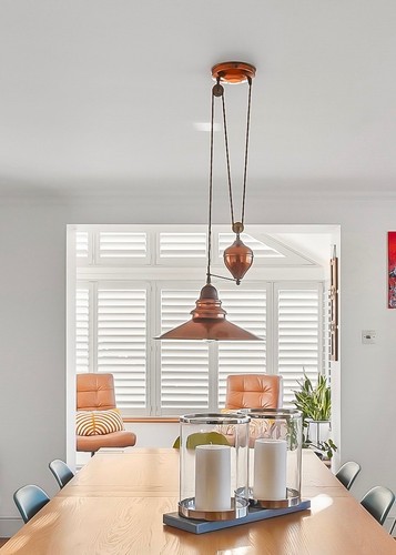 Copper rise and - rise, light