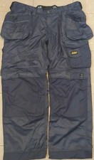 Snickers Workwear work Trousers Navy Craftsmen duratwill 3212 Size 112 W41 L30