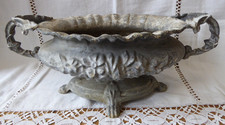 BEAUTIFUL LARGE FRENCH CAST IRON JARDINIERE / PLANTER