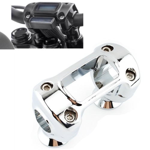 Silver handlebar riser - handlebar,