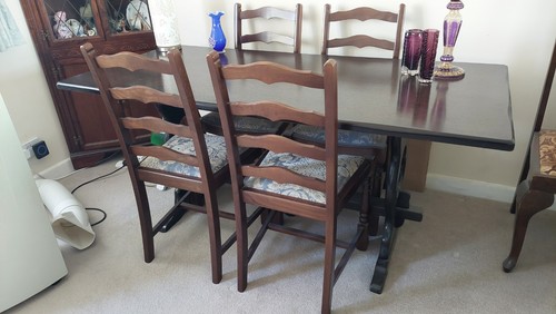 Solid oak refectorytable 166 - solid,