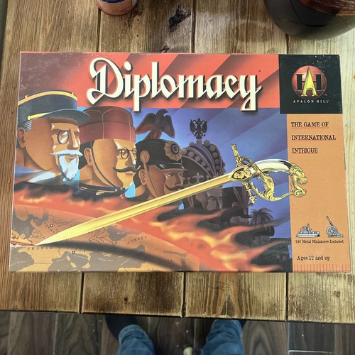 Diplomacy boardgame by - -boardgame,
