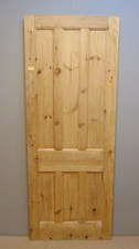 Doors Door Reclaimed 29 3/4" x 76 3/4 Pine 6 Panel Internal 304D(FREE UK POSTAGE