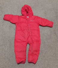 Columbia snowsuit 24 months toddler red winter super warm