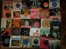 Collection of singles  vinyl  45`s various artists - approx 60 singles.