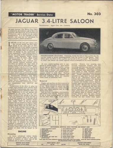 Jaguar mark 4 litre - jaguar, 1