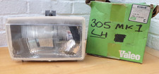 New old stock Peugeot 305 Mk1 LEFT Headlight CIBIE VALEO 480287 1977-1983