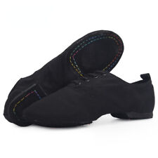 Mens Canvas Dance Shoes Ballroom Latin Waltz Tango Salsa Low Heel Soft Dancewear