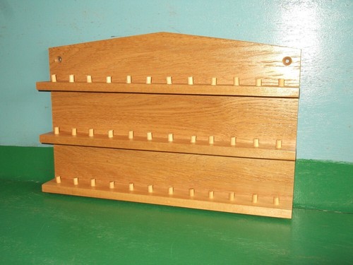 36pc wooden thimble display - wooden,