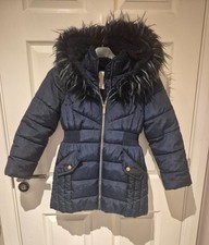 Matalan Girls Age 9 Navy Warm