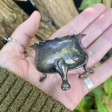 Small Cauldron Vintage Silver