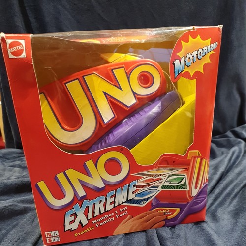 Vintage boxed 1999 mattel - vintage, uno